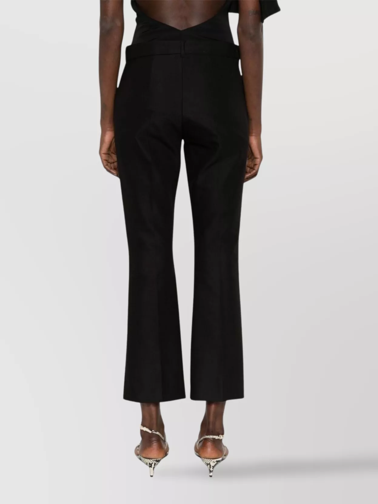 'S MAX MARA TAILORED TROUSERS WITH FRONT CREASE AND DART