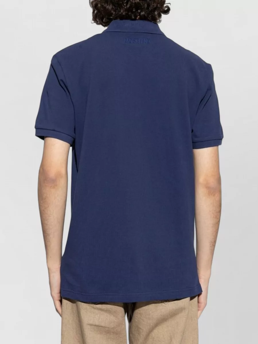 Moschino Shirt Polo Collar Short Sleeves