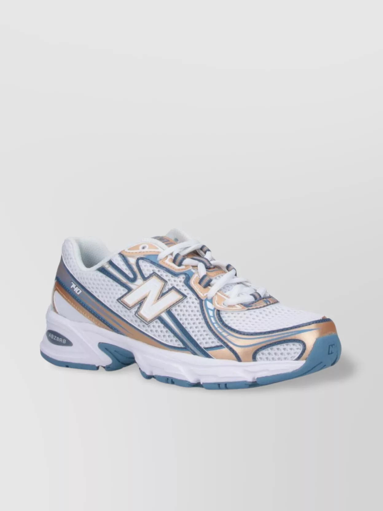 New Balance Low Top Sneakers With Contrast Accents And Mesh Upper