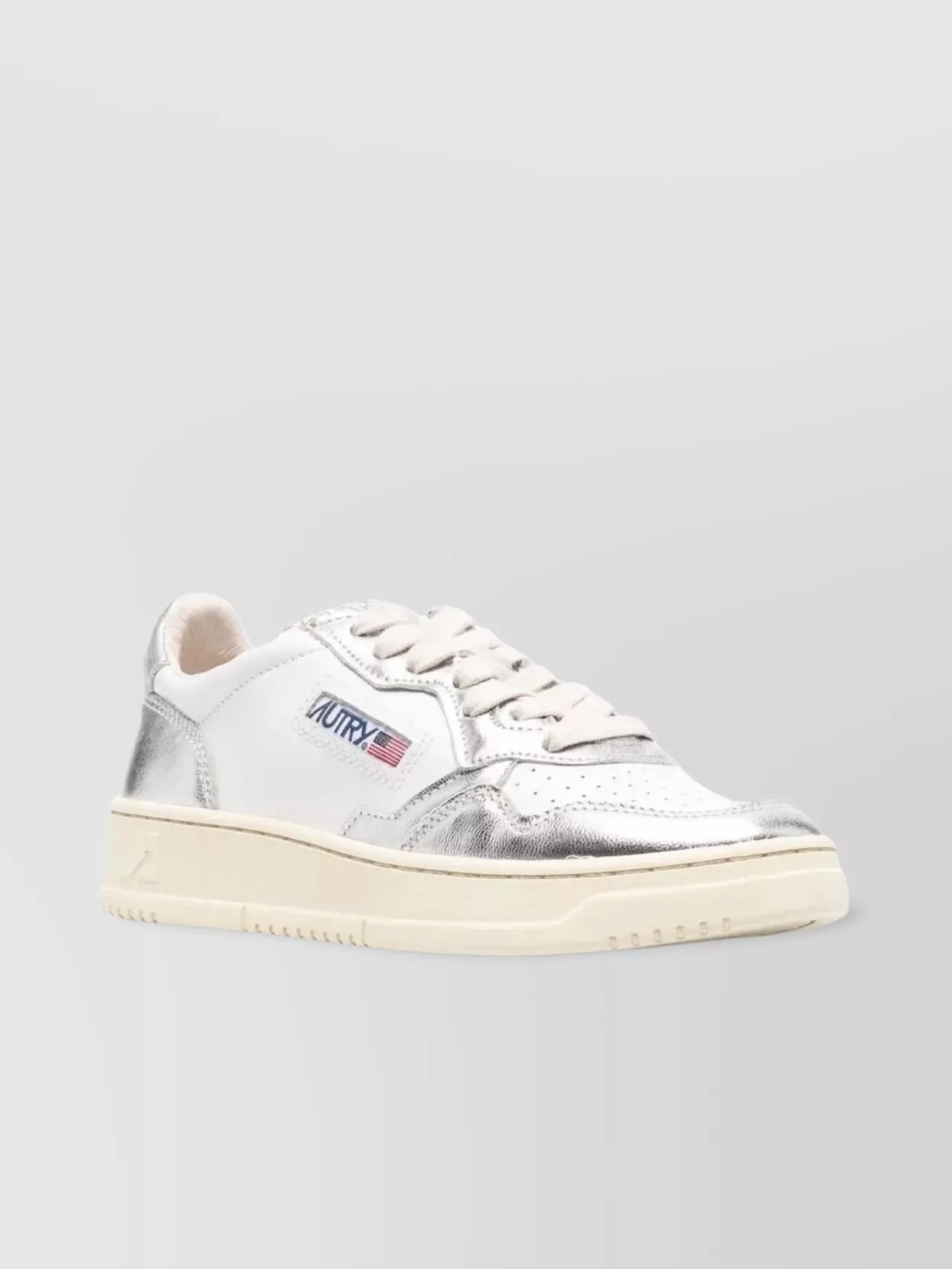 Autry Low Top Medalist Mirror Leather Sneakers In Multi