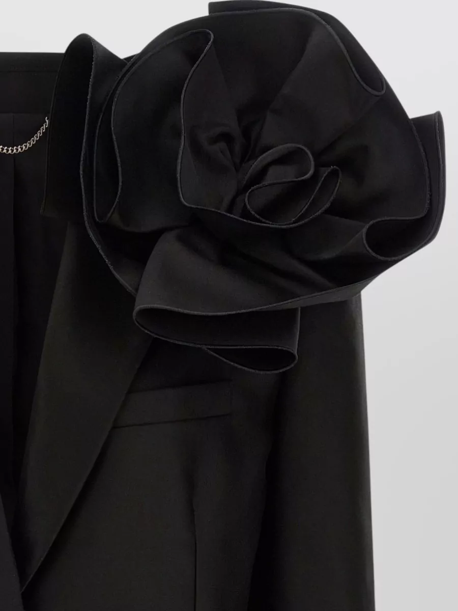 Magda Butrym Cotton Single-Breasted Blazer