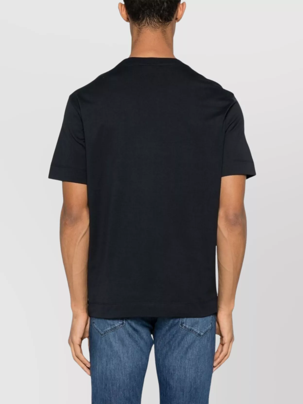 Emporio Armani Cotton Crew Neck T-Shirt