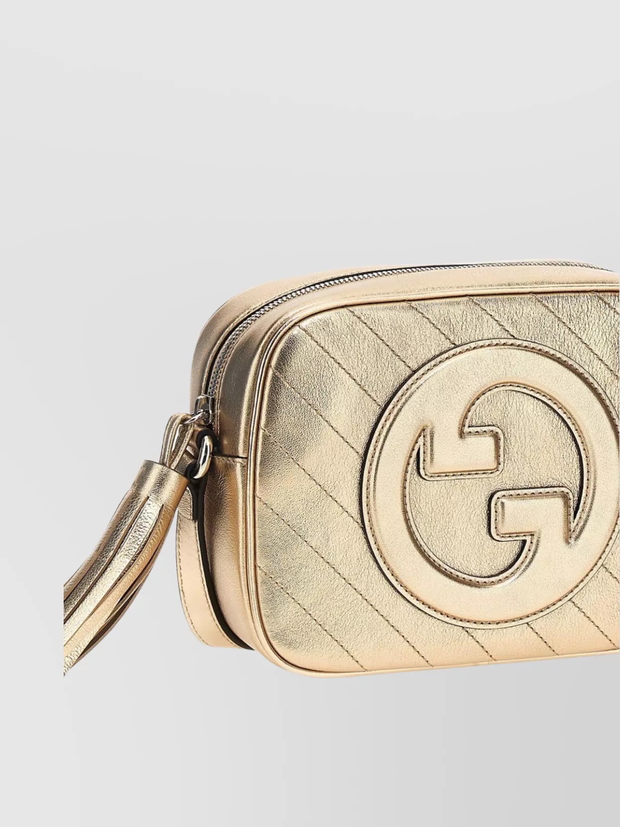 Gucci Small Metallic Finish Shoulder Bag