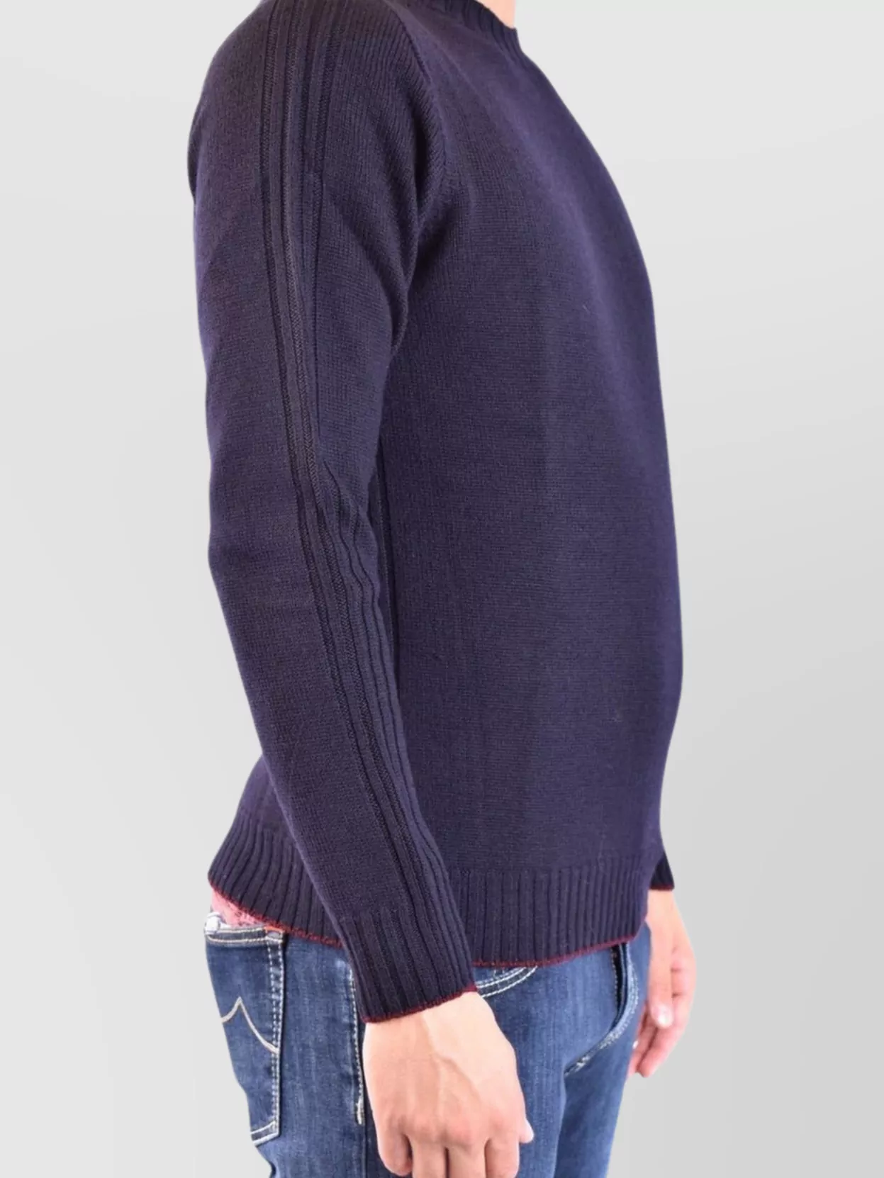 Dondup Ribbed Long Sleeve Knitwear
