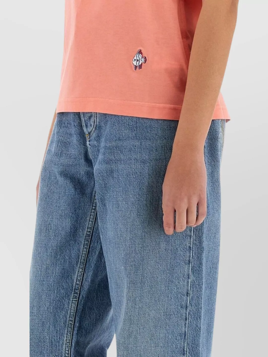 Bottega Veneta Regular Fit Crew Neck Short Sleeve Top