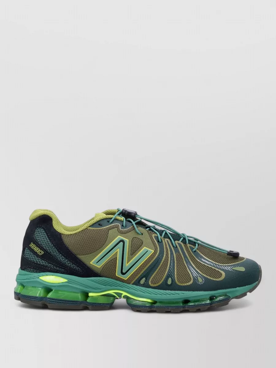 New Balance synthetic lace-up sneakers