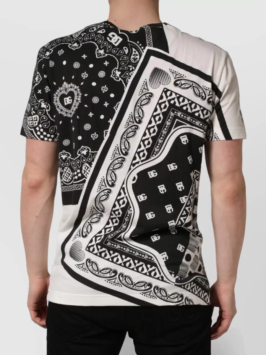 Dolce&Gabbana Cotton Crew Neck T-Shirt