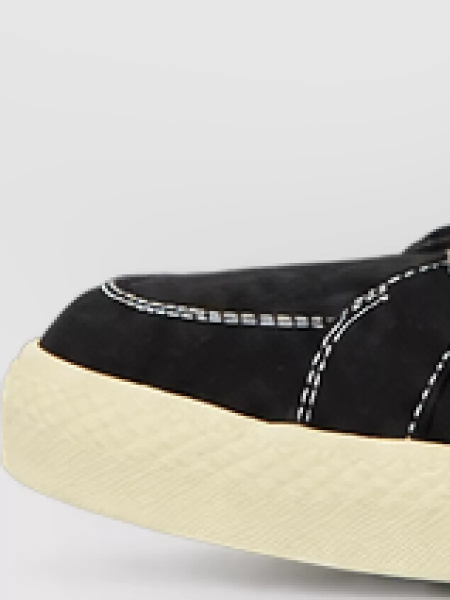 Common Projects Leather Lace-Up Skate Sneakers