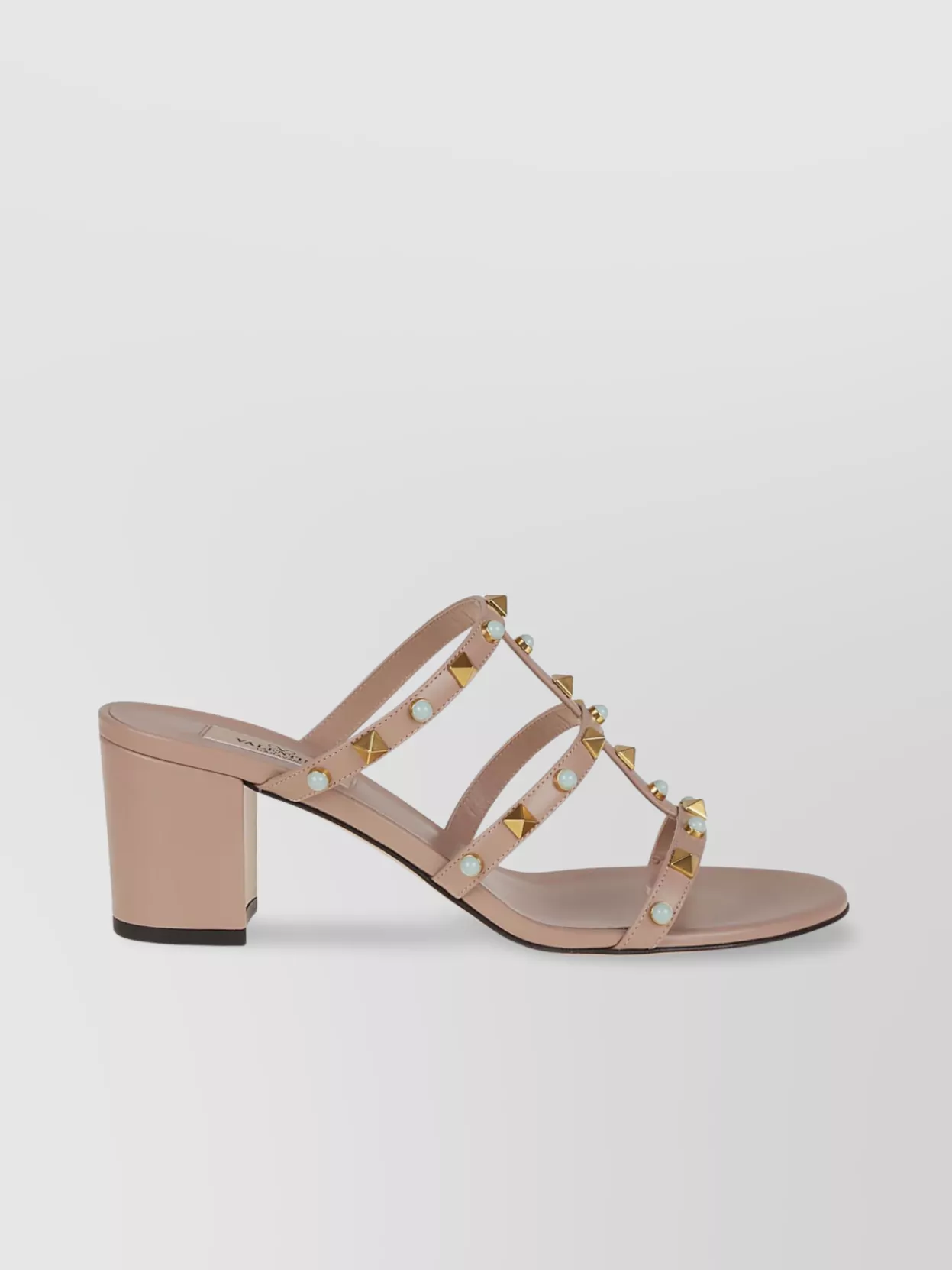 Valentino Rockstud T. 60 Strappy Mules