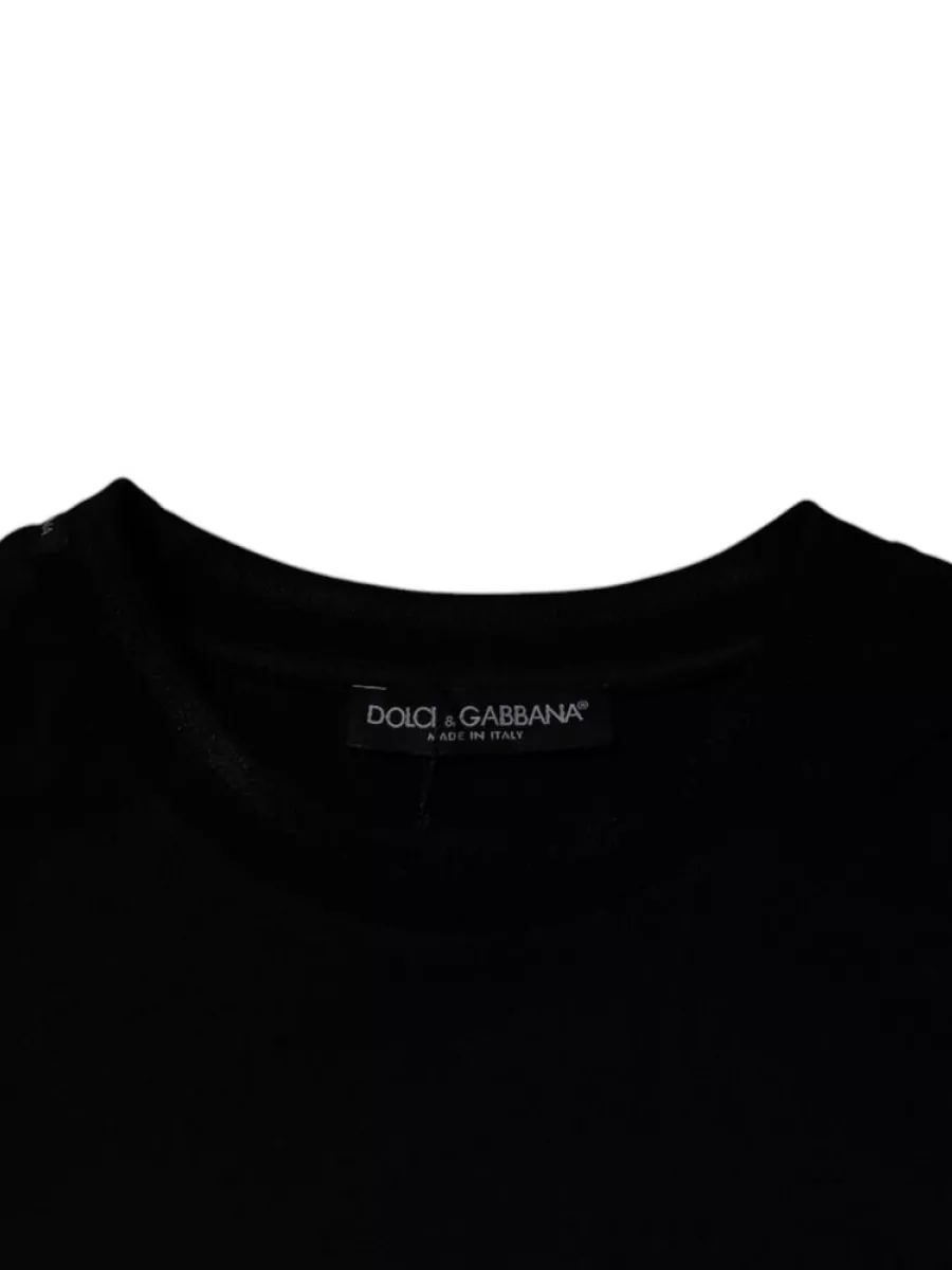 Dolce&Gabbana Cotton Regular-Fit Crew-Neck Short-Sleeve T-Shirt