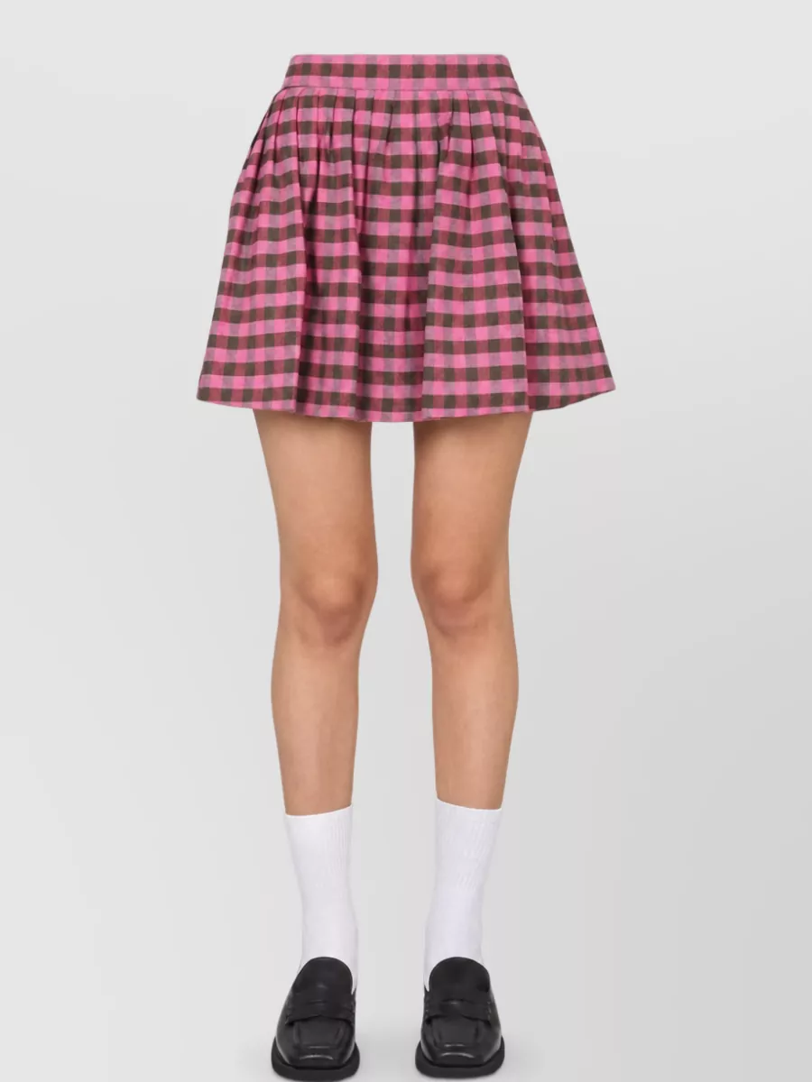 Kenzo Pleated Mini Skirt