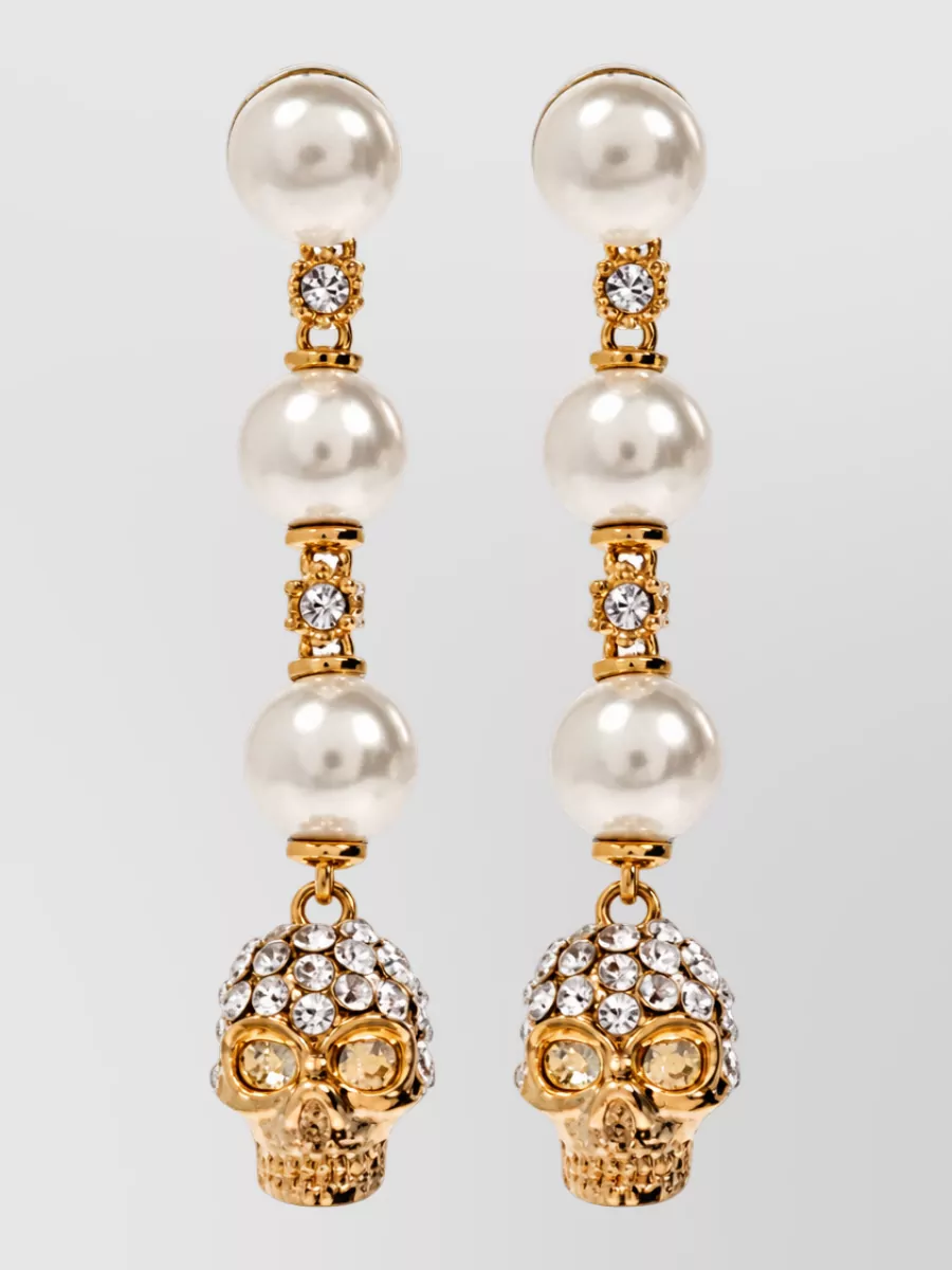 Alexander Mcqueen Brass Earrings