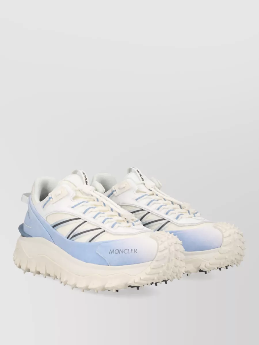 Moncler leather low-top sneakers
