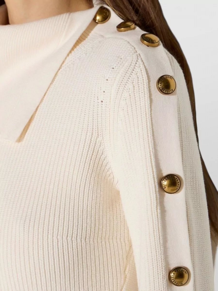 Elisabetta Franchi Short Sleeve Jumper