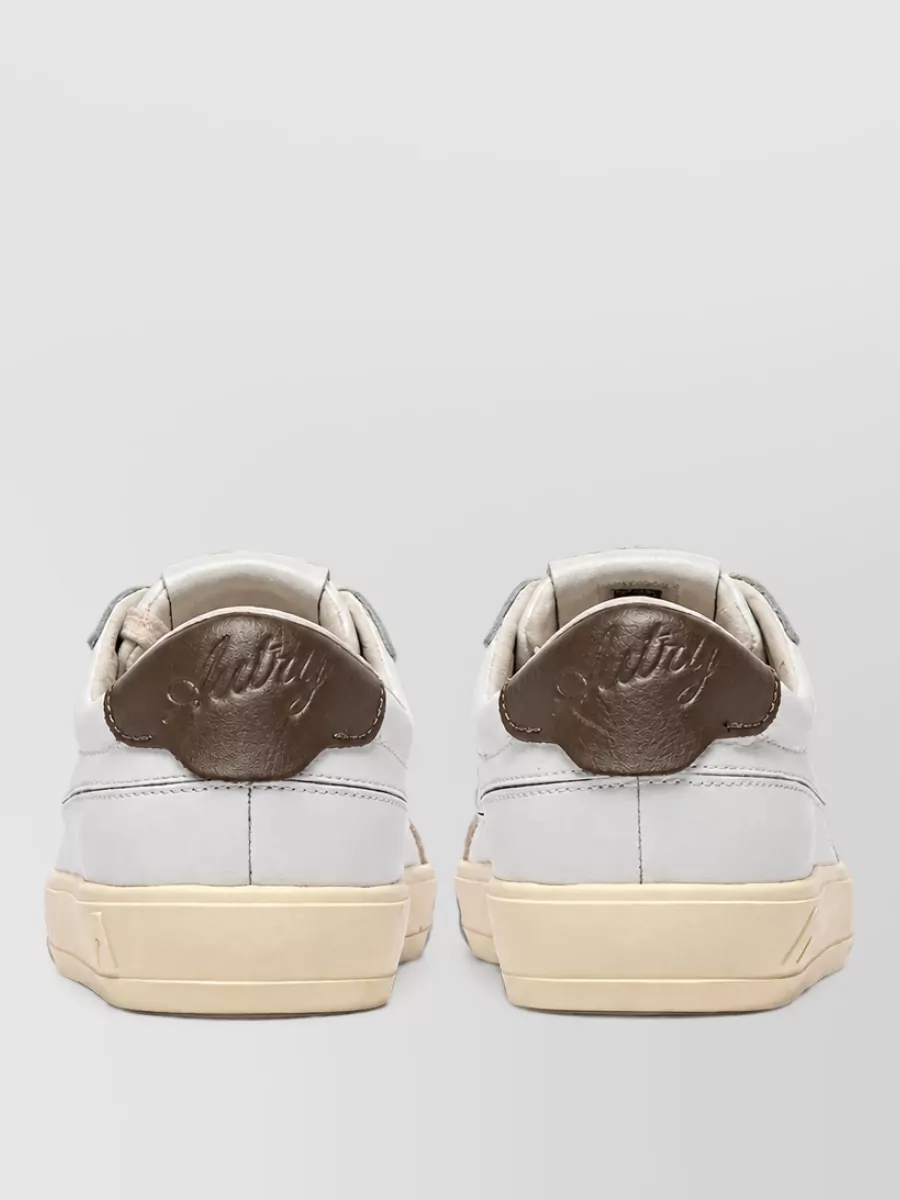 Autry Leather Low Top Lace Up Shoes