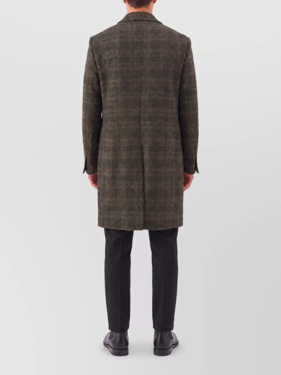 Barena Virgin Wool Single-Breasted Coat