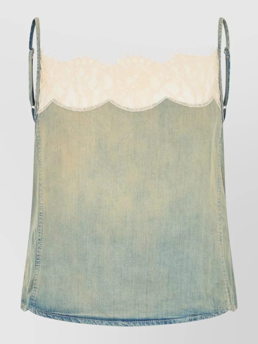 Diesel Denim Sleeveless Top