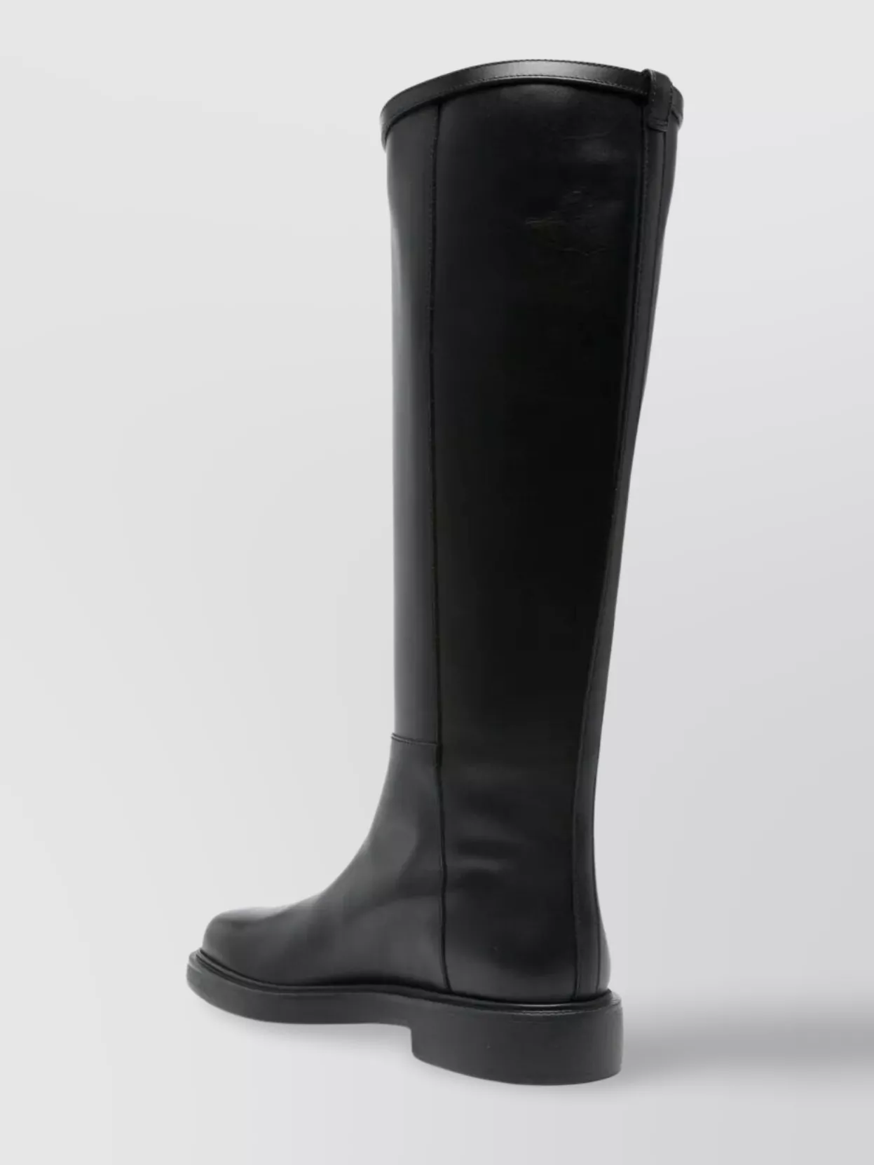 【関税＆送料込み】Tod'S T-Buckle Leather Knee-High Boots S Tod's Leather t-buckle knee-high Boots | Black | FARFETCH