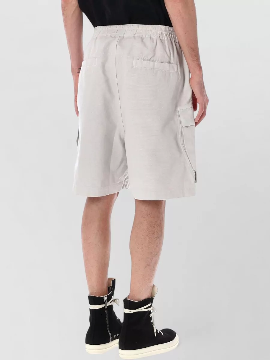 Rick Owens Drkshdw Cotton Cargo Shorts
