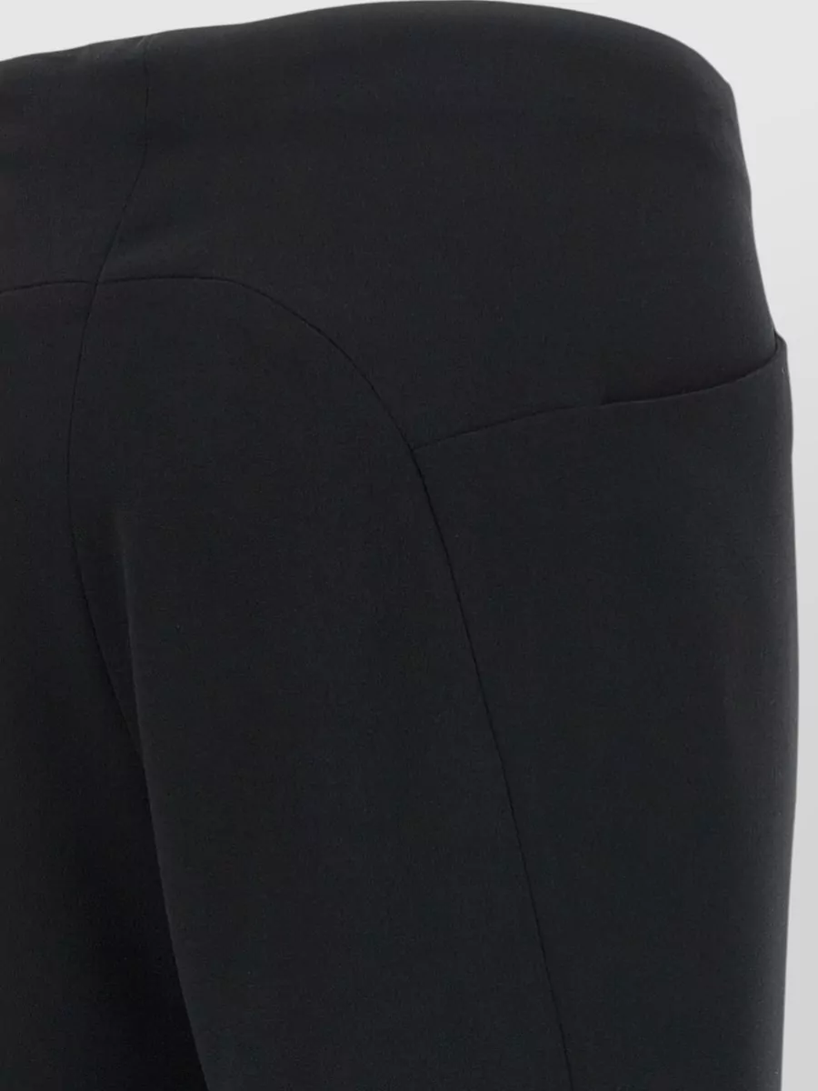 Dries Van Noten Posy High-Rise Straight-Leg Tailored Trousers