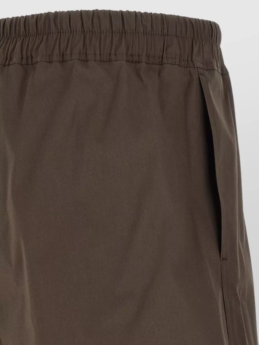 Rick Owens Boxer Style Bermuda Shorts Side Pockets