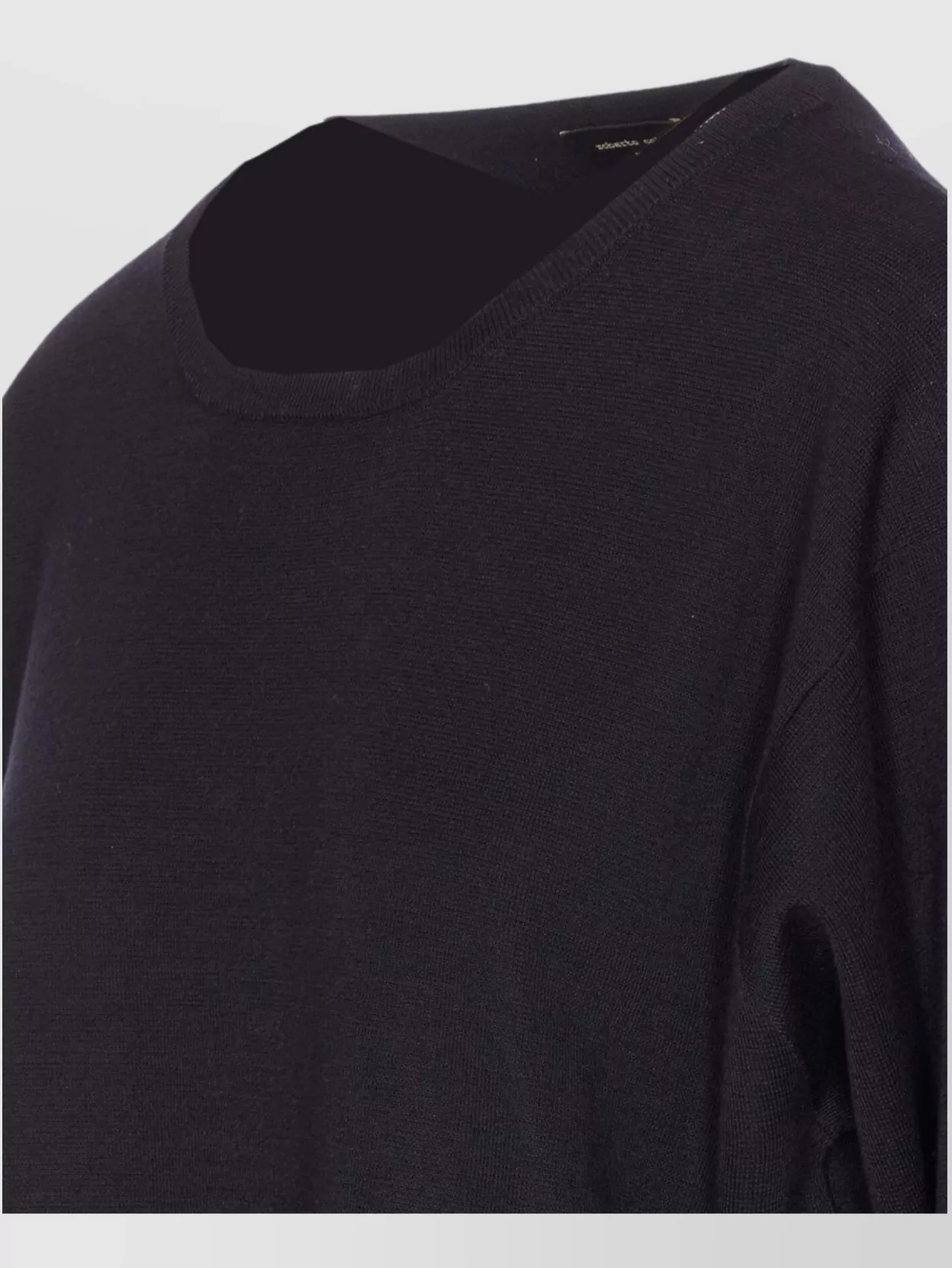 Roberto Collina Ribbed Crewneck Knitwear With Long Sleeves