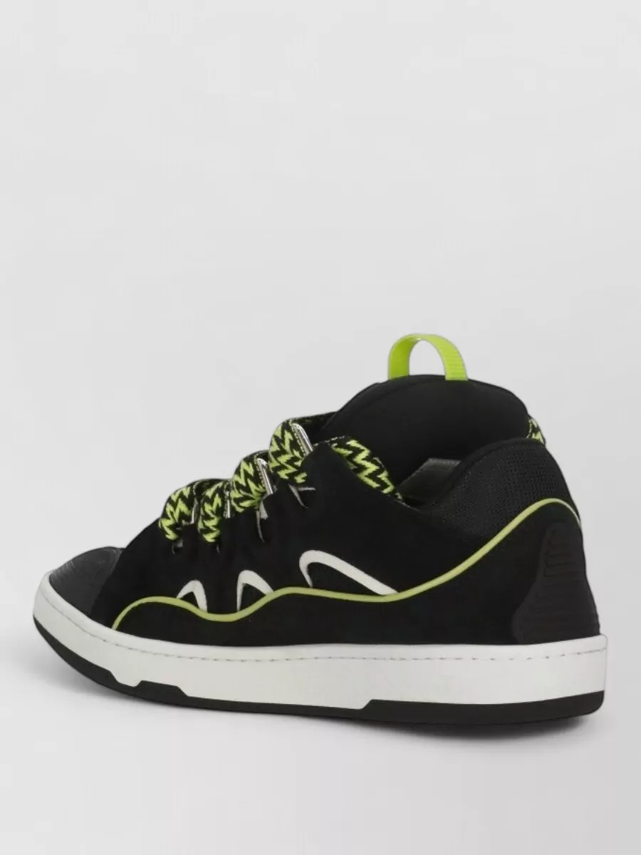 Lanvin Leather Low-Top Sneakers