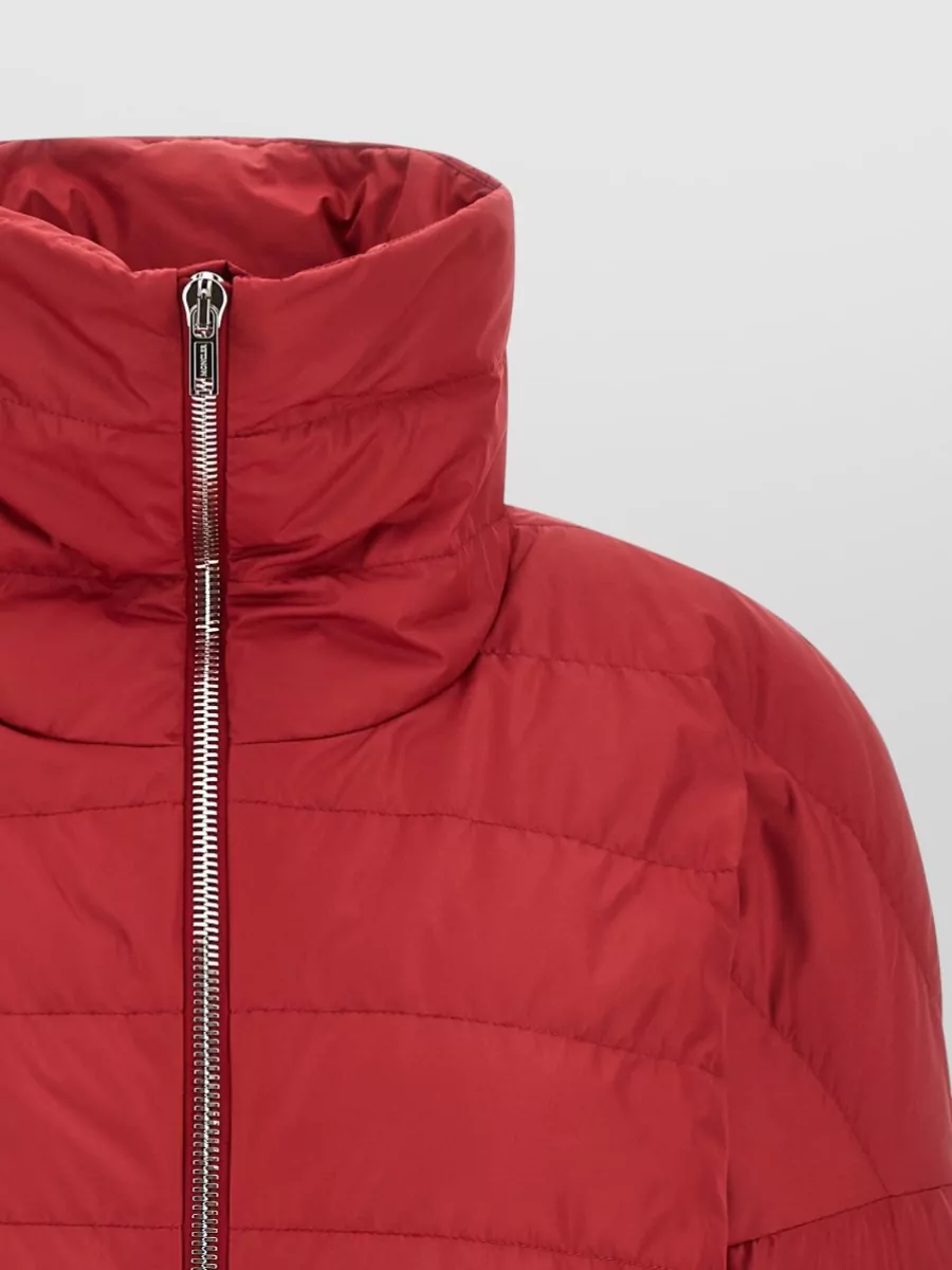 Rick Owens Down Cropped Quilted Puffer Jacket