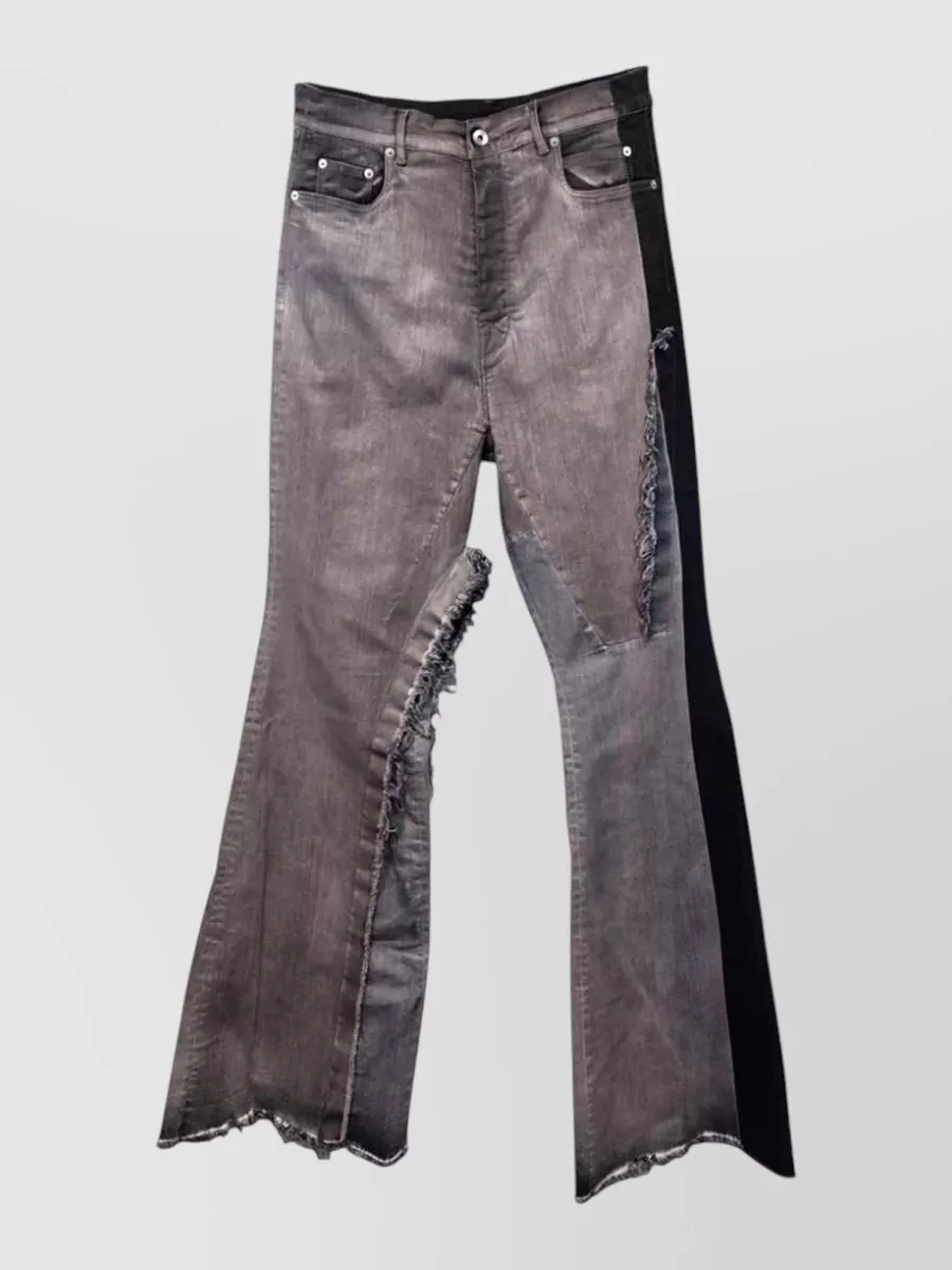 Rick Owens denim bootcut jeans