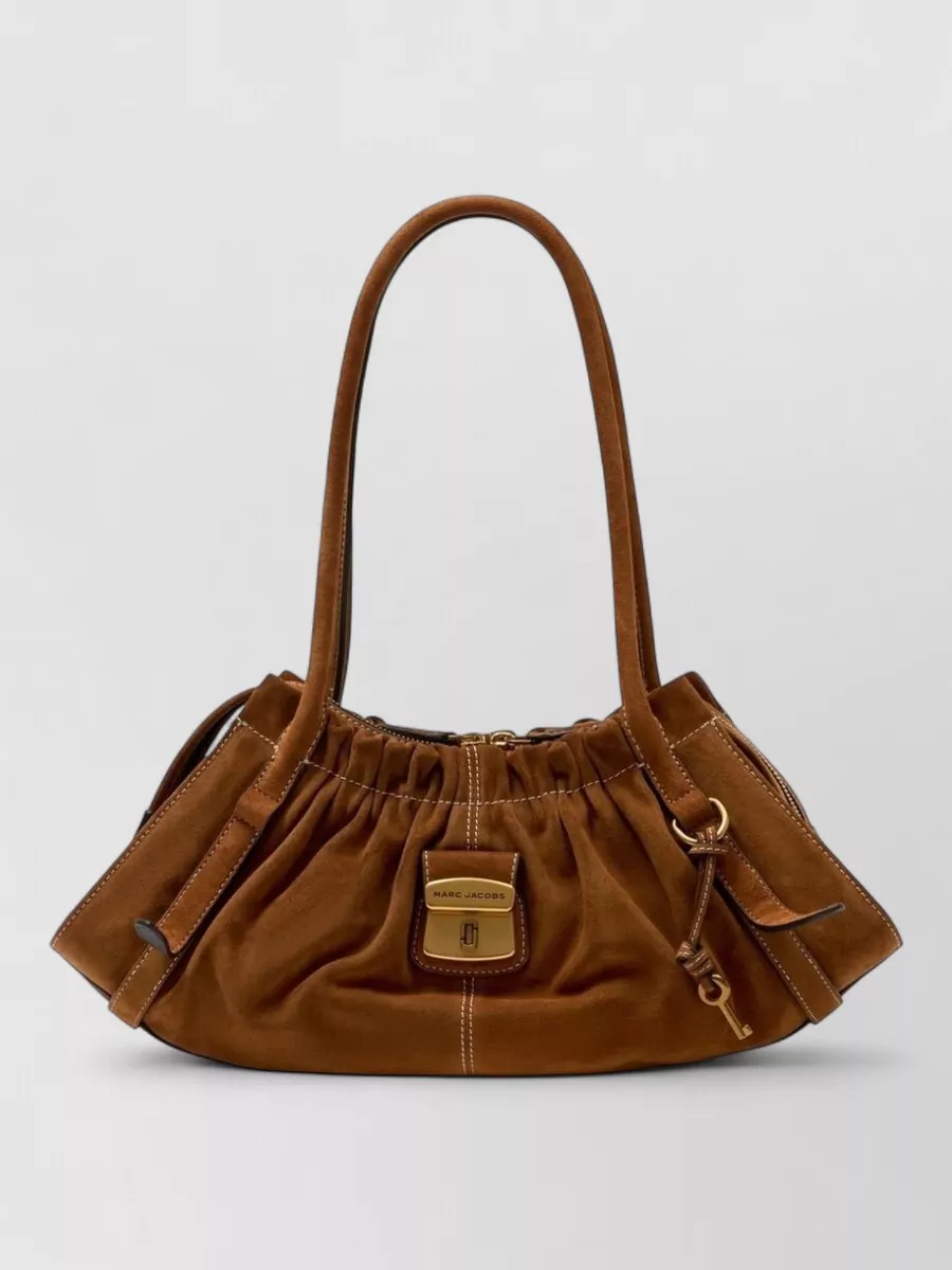Marc Jacobs suede shoulder bag