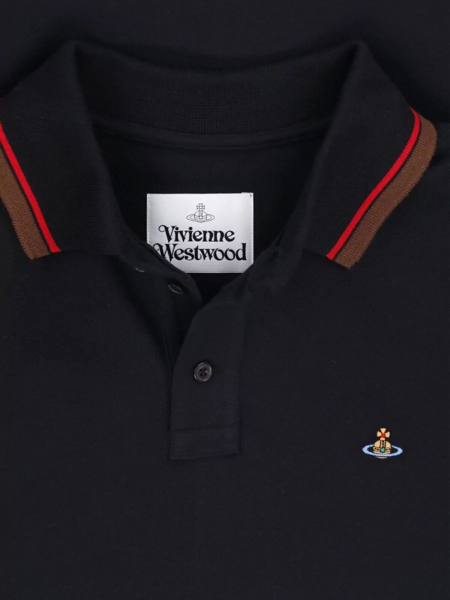 Vivienne Westwood Oversized Long-Sleeve Polo Shirt