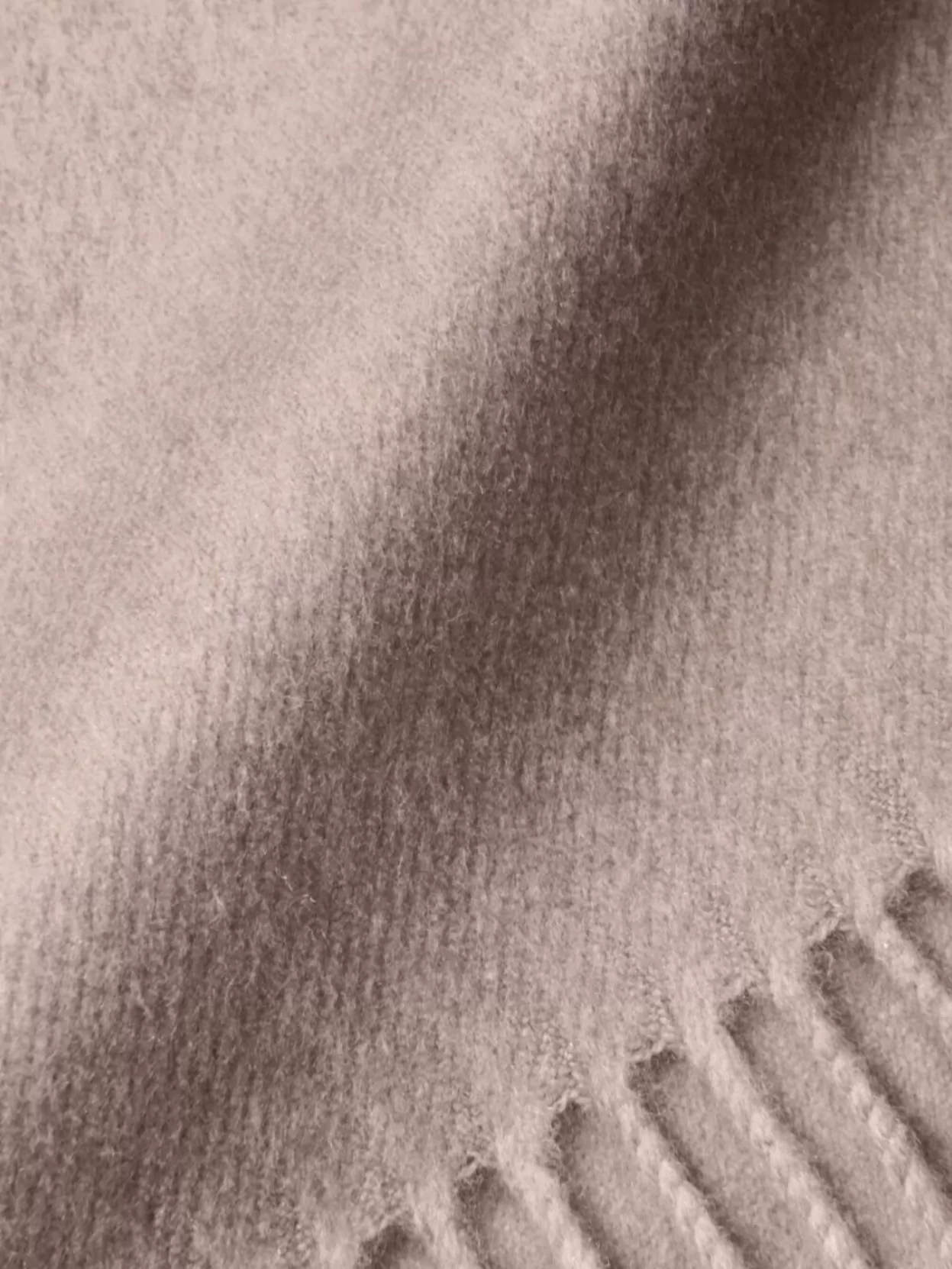 Prada Silk And Cashmere Scarf With Fringed Edges In Pink