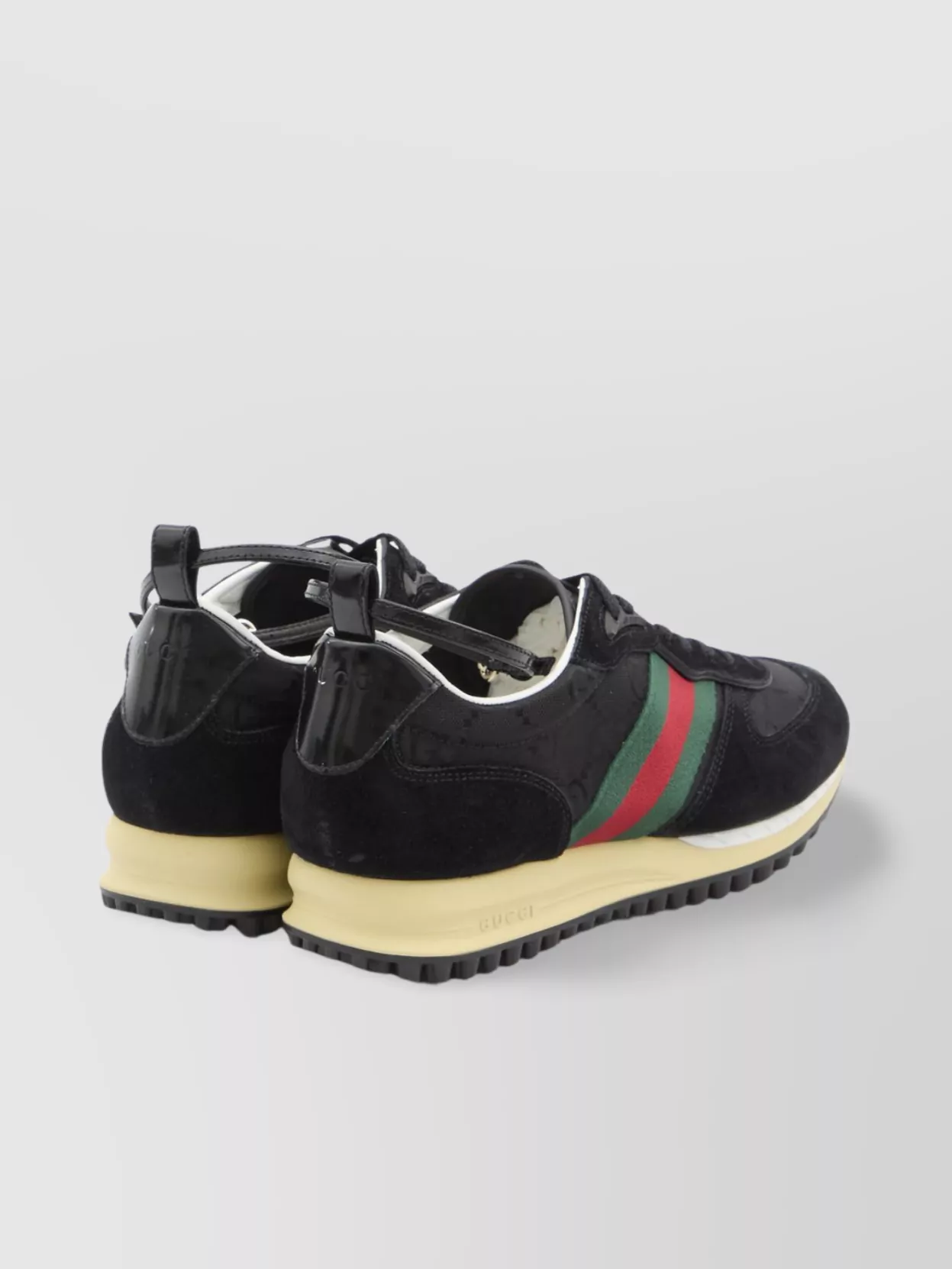 Gucci Motion Sneakers With Web Stripe