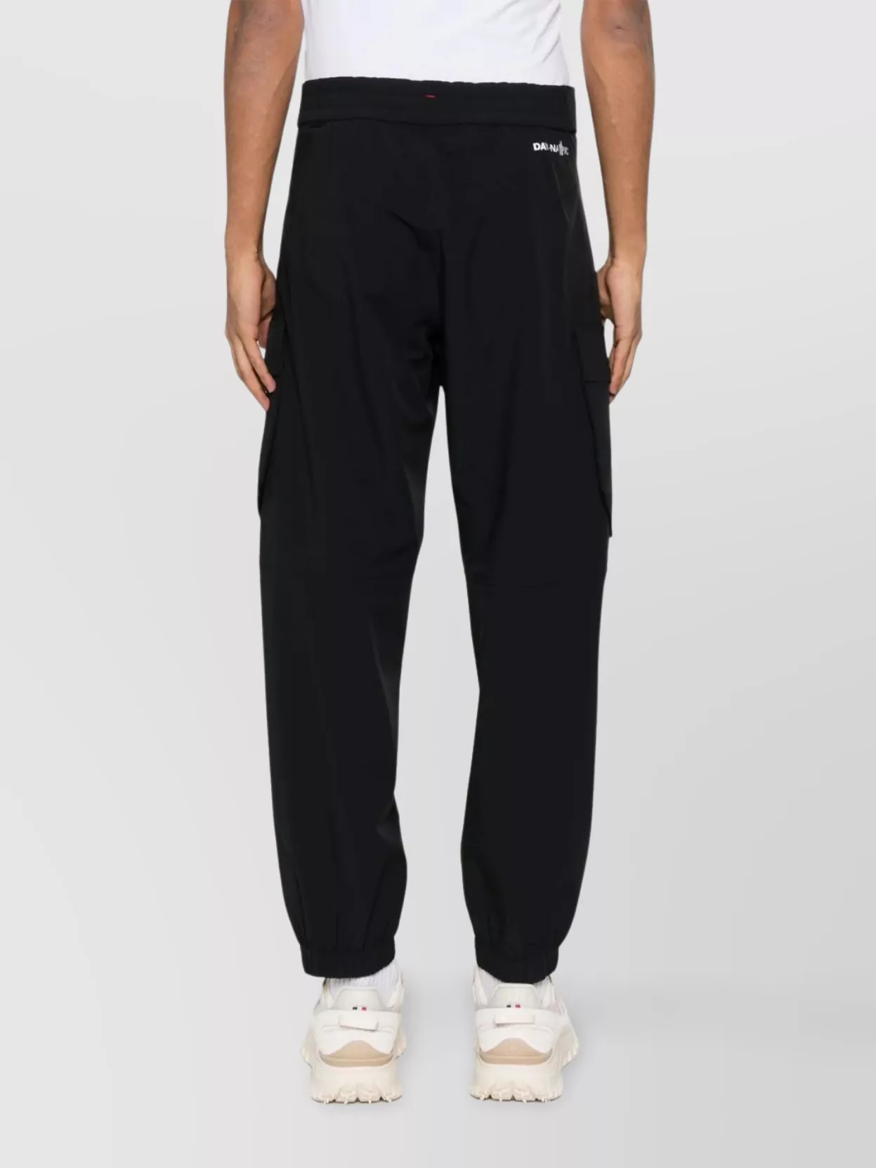 Moncler Trousers With Adjustable Waistband And Reflectors