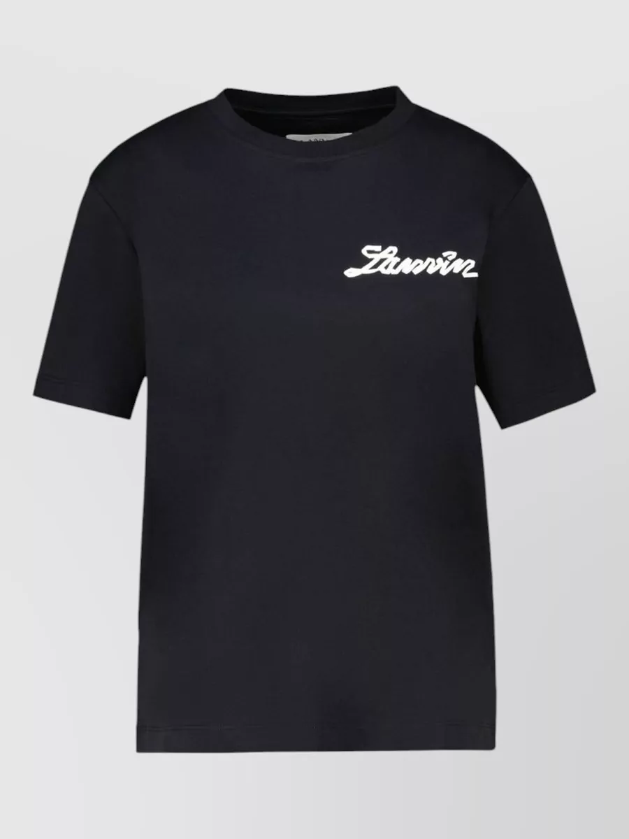 Lanvin cotton logo-print short-sleeve t-shirt