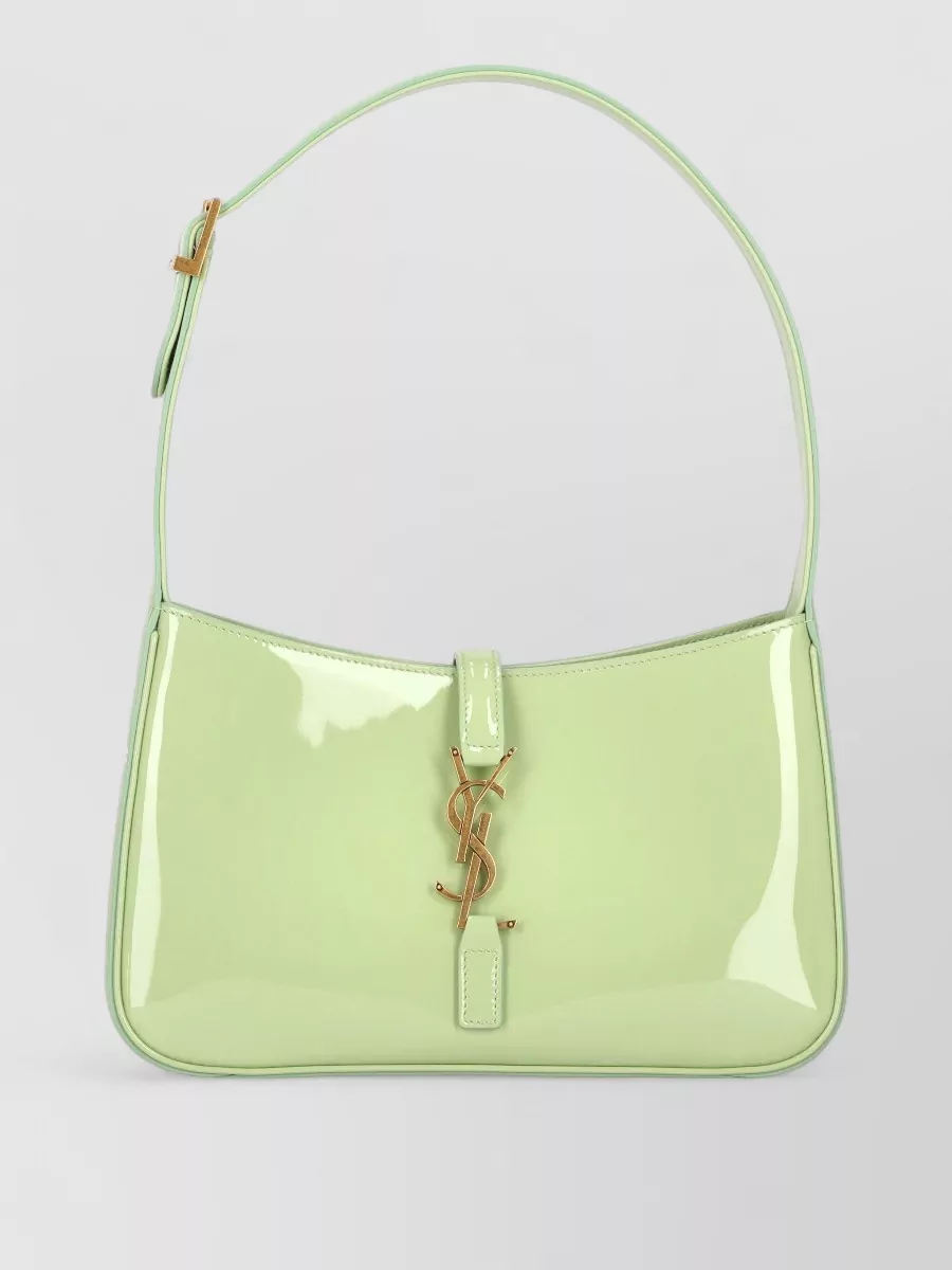 Saint Laurent le 5 à 7 patent leather shoulder bag
