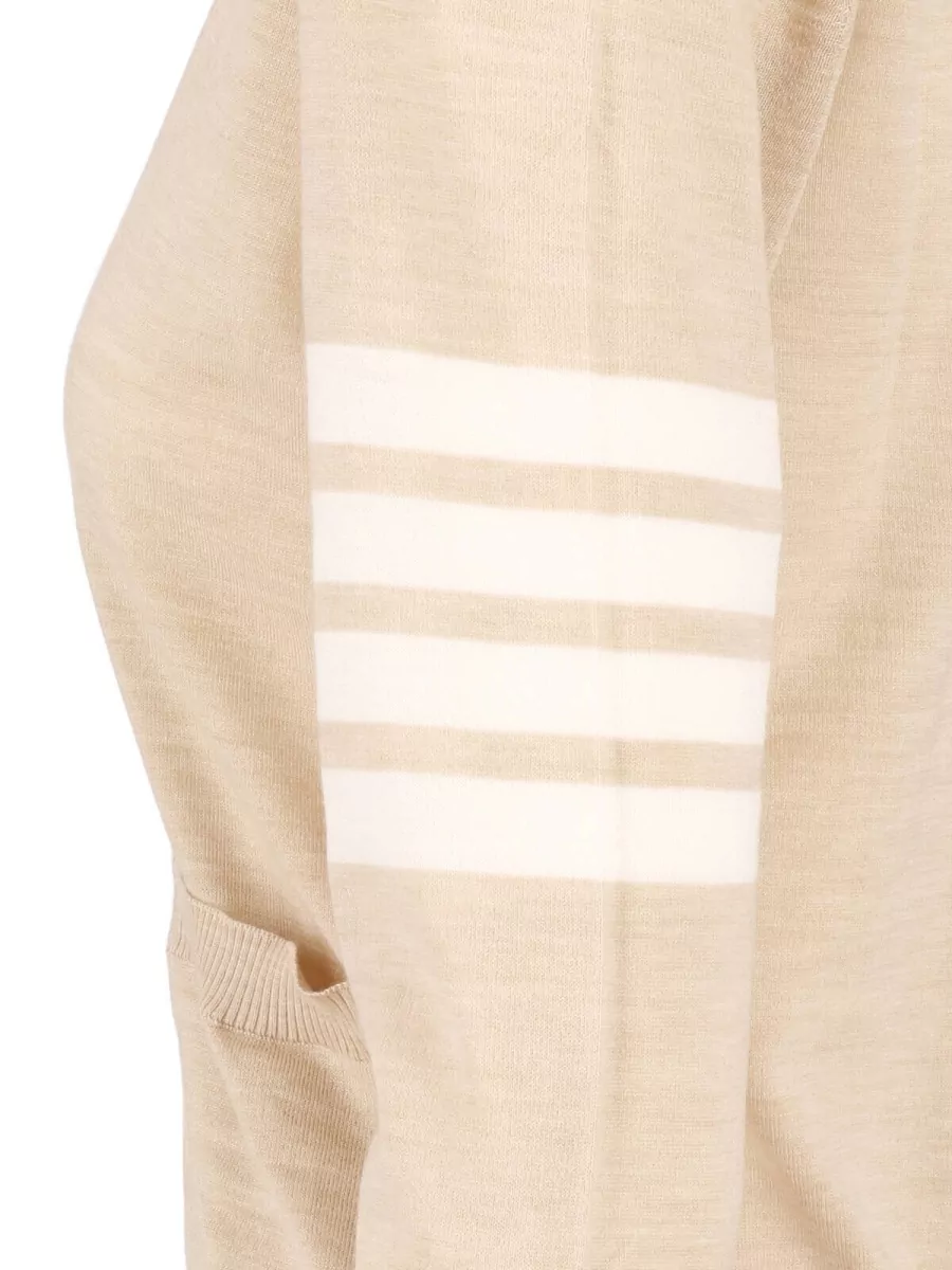Thom Browne Wool Crewneck Cardigan