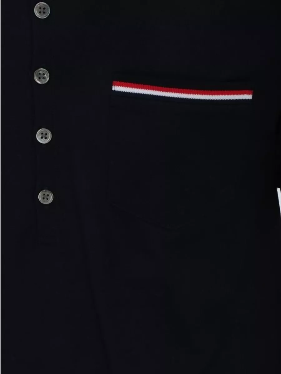 Thom Browne Short Sleeve Polo Shirt