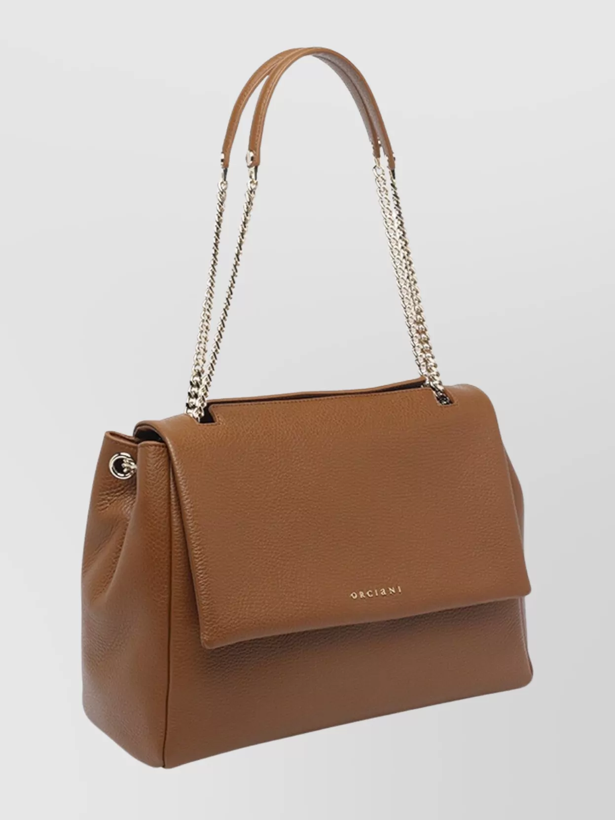 Orciani Medium Sveva Sense Chain Strap Shoulder Bag