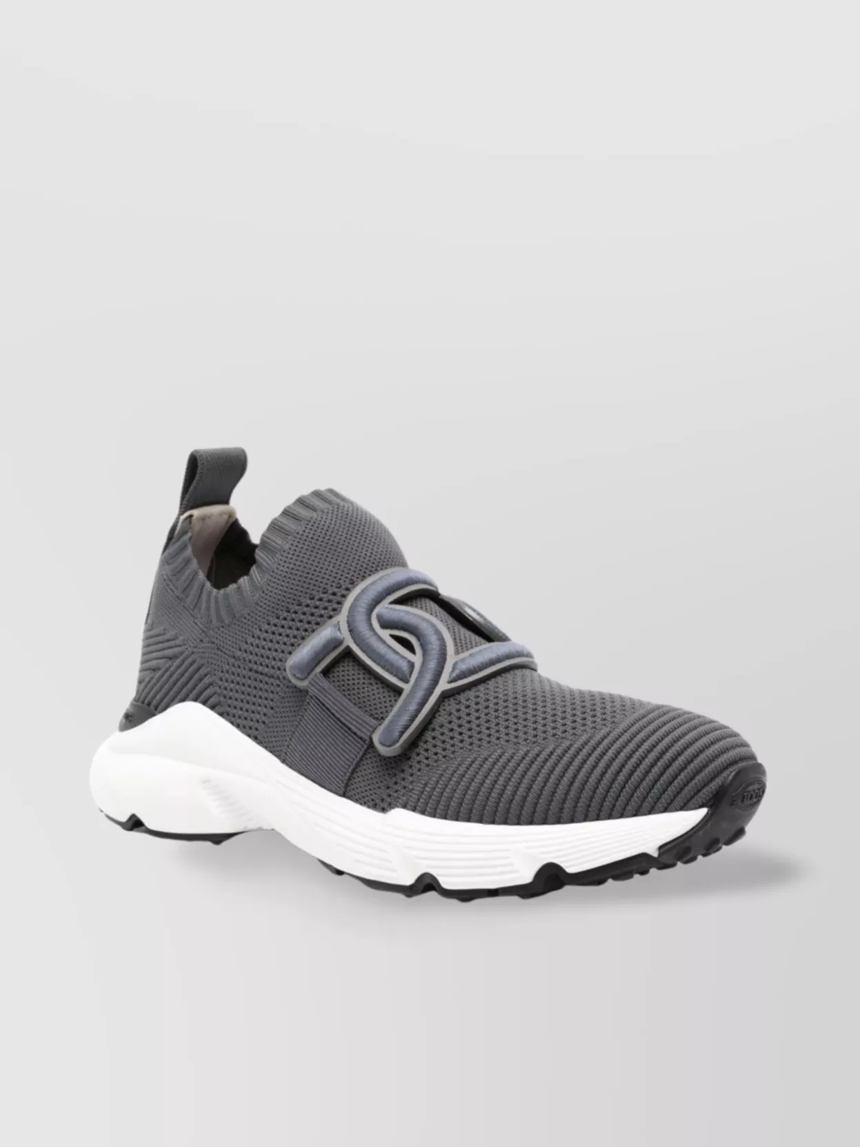 Tod's Chunky Sole Knitted Lace-Up Shoes