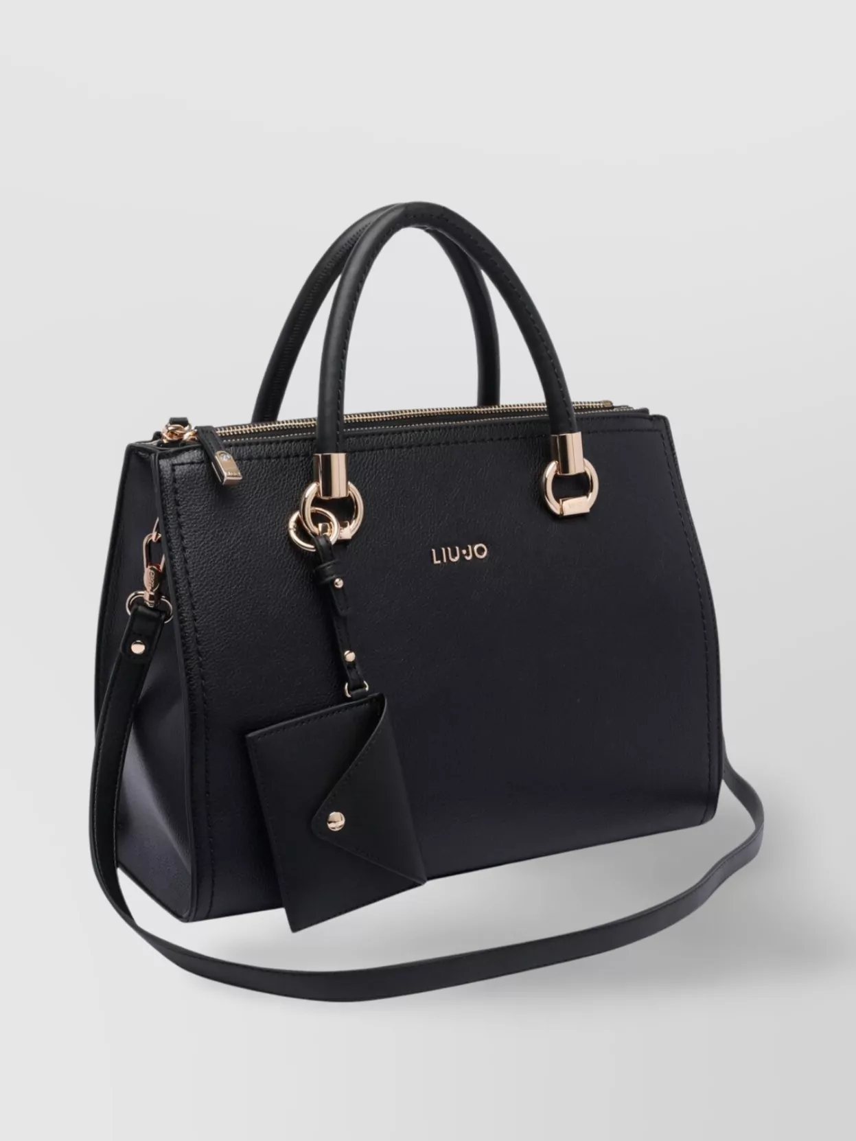 LIU •JO CROSS-BODY AND SATCHEL BAG WITH TWO HANDLES