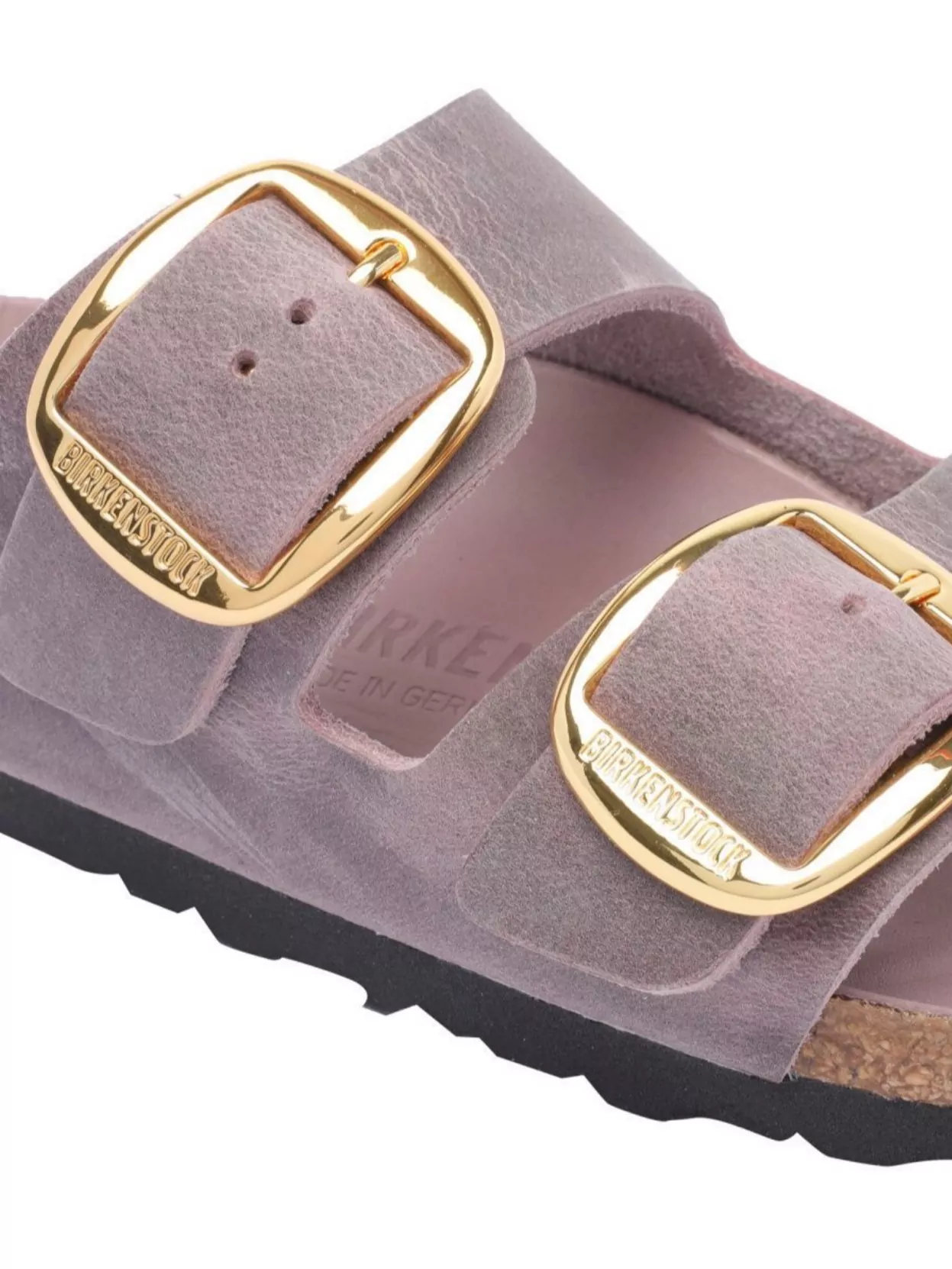 Birkenstock Arizona Hammered Big Buckle Slide Sandal