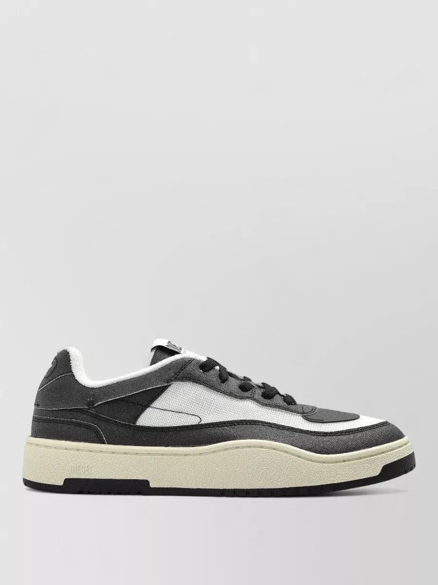 Diesel Oval Skate Low Sneakers Contrasting Sole