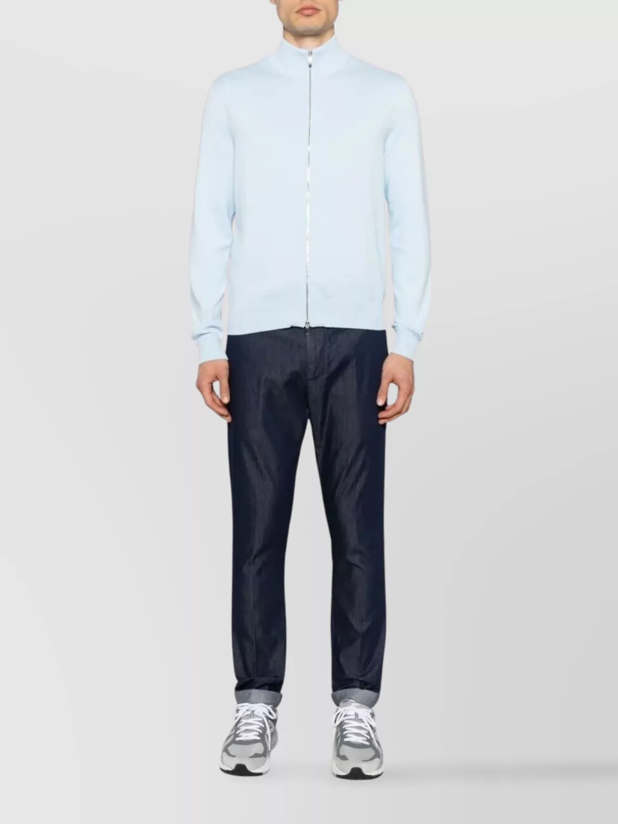 Dondup Cotton Straight-Leg Trousers