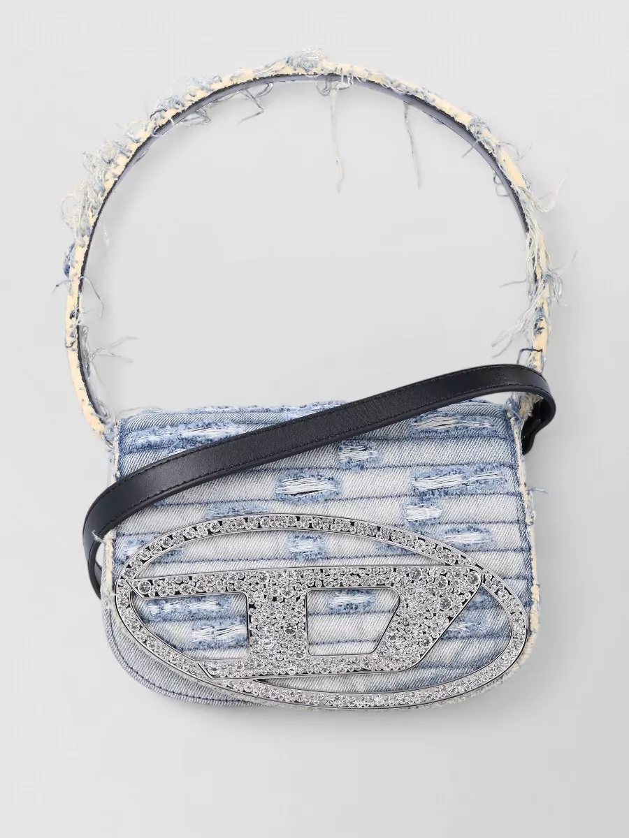 Diesel 1Dr Denim Shoulder Bag