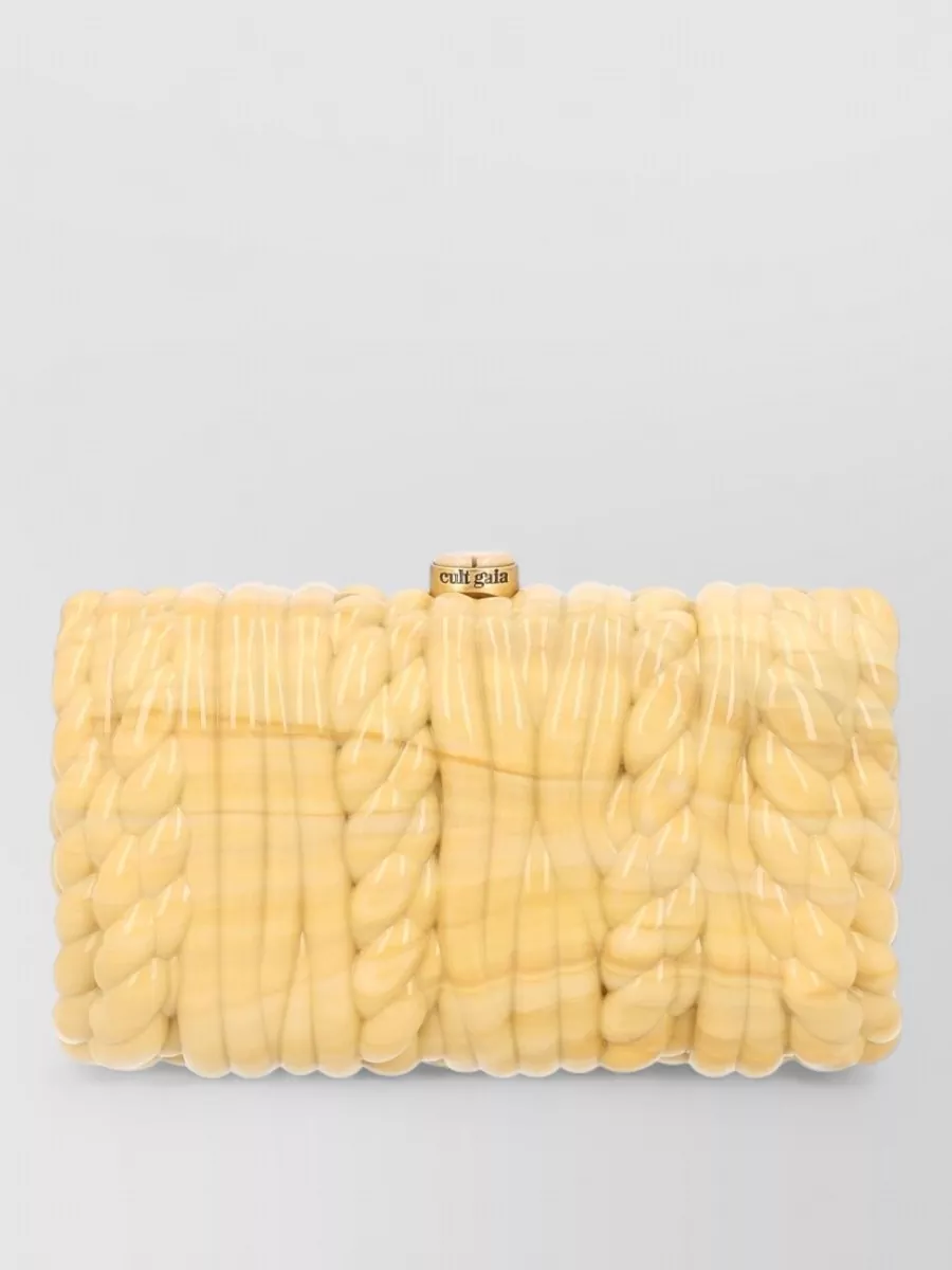 Cult Gaia acrylic clutch bag