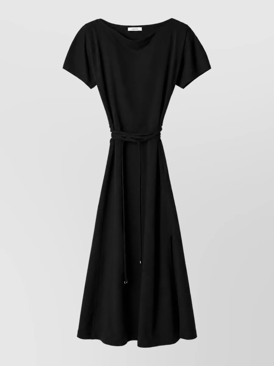 Lemaire cotton belted midi dress
