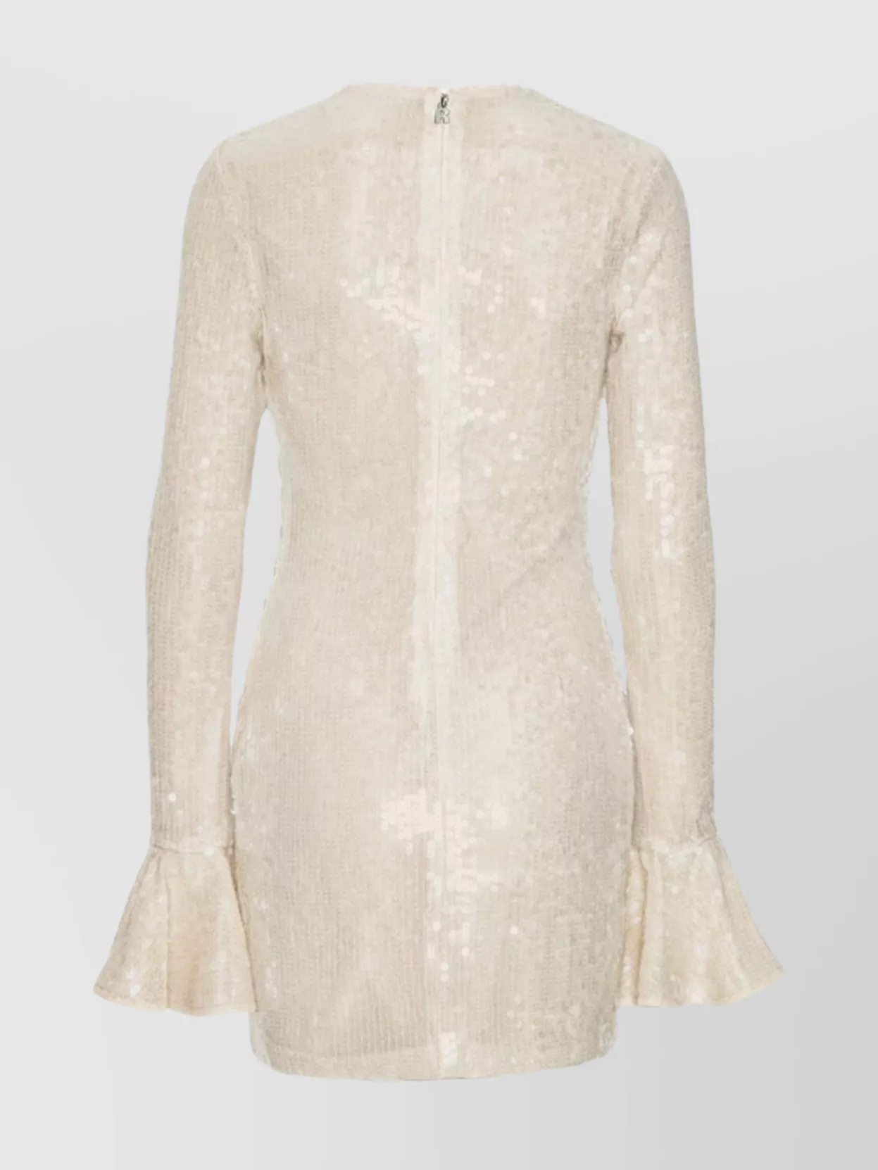 Rotate Sequin Embellished Dress Flared Cuffs
