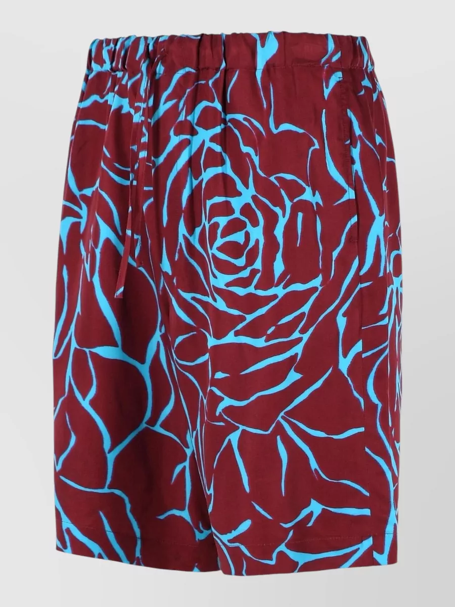 Dries Van Noten Leather Swim Shorts