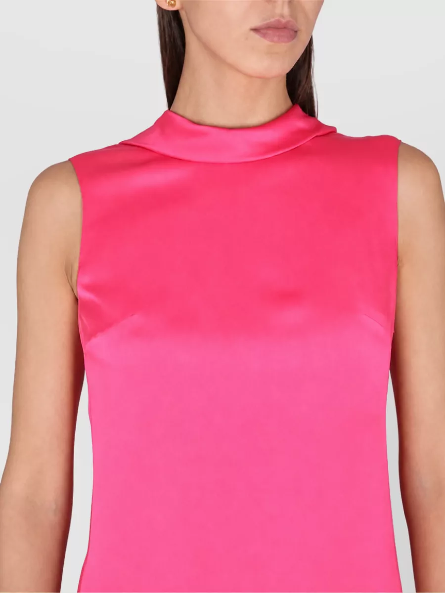 Versace Ring-Neckline Maxi Dress